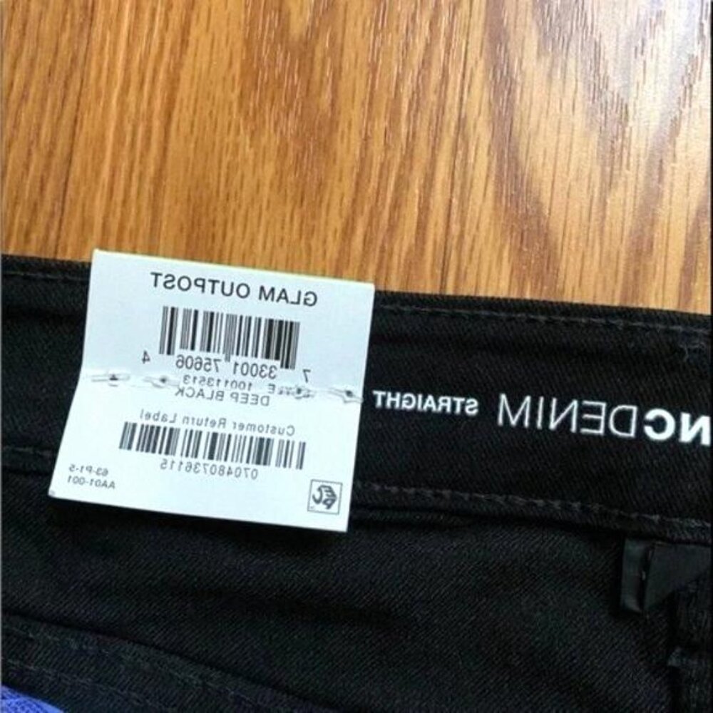 INC International Concert Women’s size 8/29 Jeans 733001756064 Black - Picture 9 of 9
